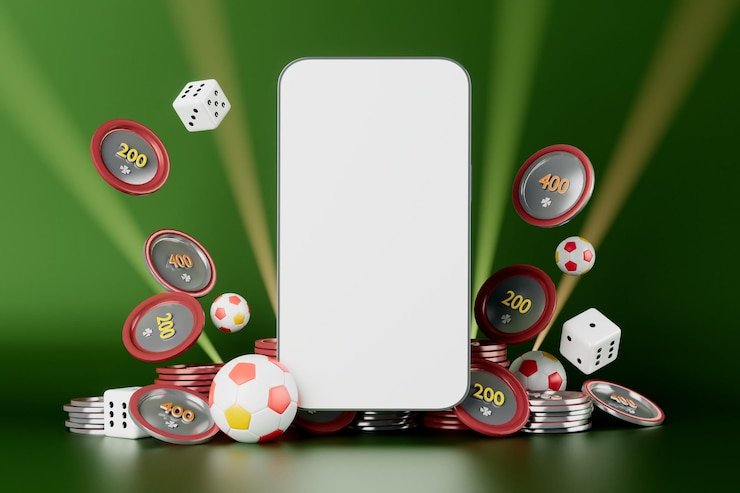 Mobile app interface showing live games